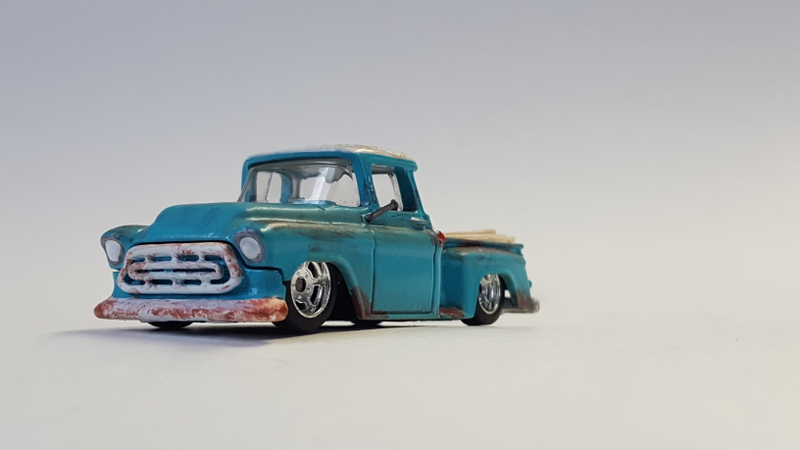 Illustration for article titled Came out of retirement and did a custom thing! 1956 GMC turned Chevy Apache!